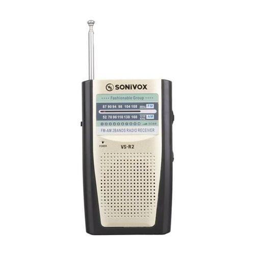 Sonivox VS-R2 Analog Radyo Krem Renk