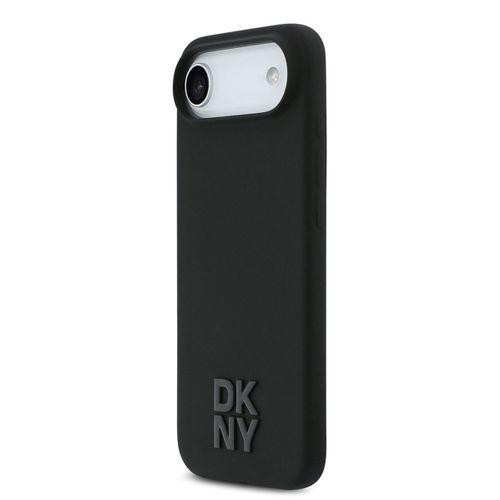Apple iPhone 17 Air Kılıf DKNY Orjinal Lisanslı M-safe Şarj Özellikli Metal Logolu Silikon Kapak