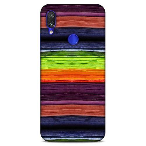 Lopard Xiaomi Redmi Note 7 Uyumlu Kılıf Wood'X (27) Tasarımlı Kılıf Baskılı