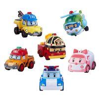 Robocar Poli GoGo Rescue Deluxe Araçlar 6'lı Set 914