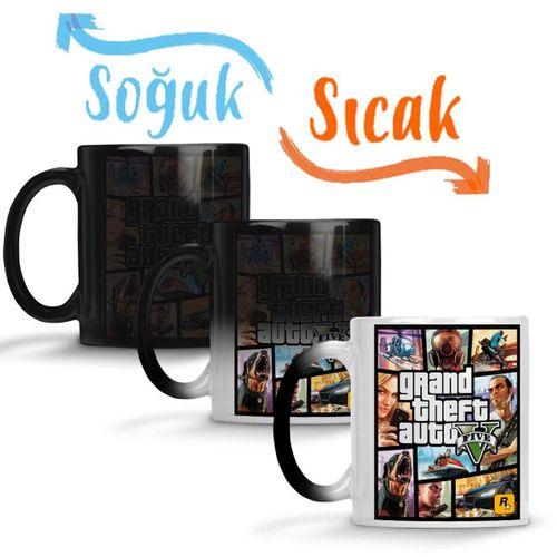 Grand Theft Auto 5 Gta V Sihirli Kupa Bardak Porselen