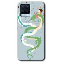 Realme 8 Kılıf Baskılı Arka Kapak - Snake Friendship +Tam Ekran Koruyucu