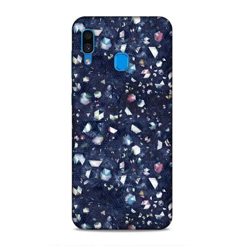 Samsung Galaxy A30 Uyumlu Kılıf Utopia (36) Glitter Kılıf Kahverengi