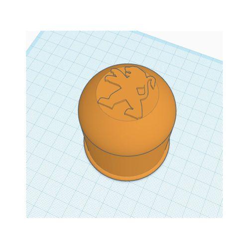 Peugeot Çekme Halatı Kapağı 3D Baskı (Bu ürün Sadece Plastik parçadır - Almadan Önce Soru Sorabilirsiniz)