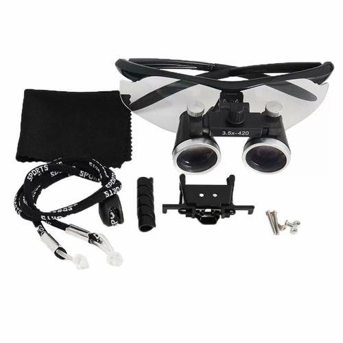 -3.5x-420mm Diş Cerrahi Gözlük Lens Büyüteç,taşıma Çantalı