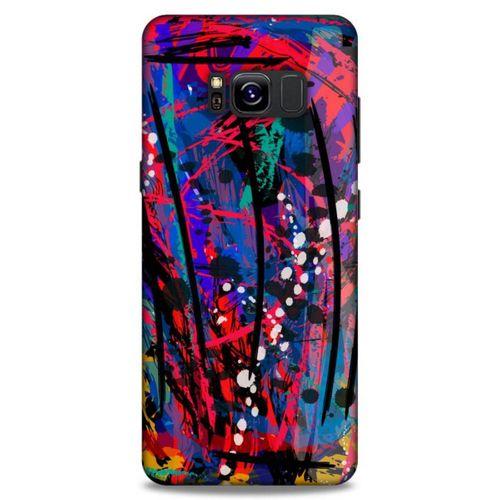 Lopard Samsung Galaxy S8 Uyumlu Kılıf Soyut Sanat (46) Desenli Core Armor Kılıf