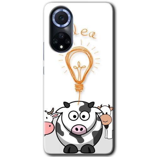 Huawei Nova 9 HD Baskılı Kılıf + 9D Tam Ekran Koruyucu - İdea Lamp