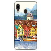 Cityx (21) Samsung Galaxy A20 Kılıf Silikon Kapak Desenli
