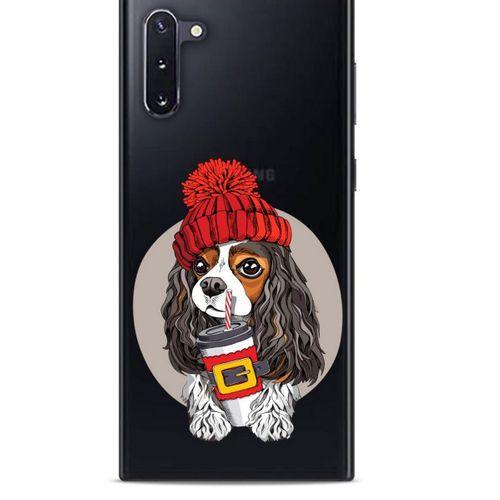 Zoologix (29) Samsung Galaxy Note 10 Şeffaf Kılıf Silikon Desenli