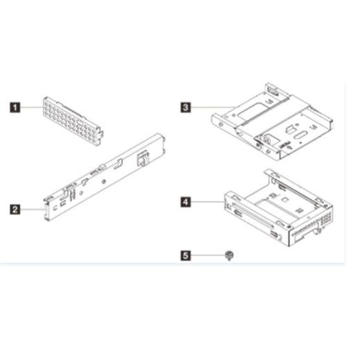 LENOVO ST45 V3 1x3.5 HDD + ODD Cage Kit 4XF7A96626