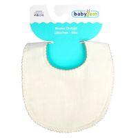 Babyjem BabyJem Bürümcük Müslin Önlük 811 Ekru