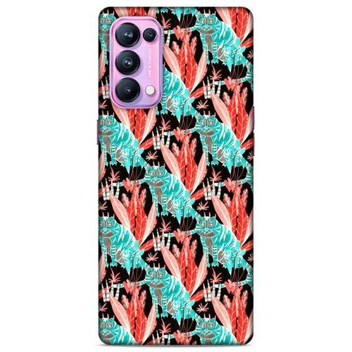 Lopard Oppo Reno 5 Pro 5G Uyumlu Kılıf Manipülasyon ☻ (5) Koruma Kabı Baskılı