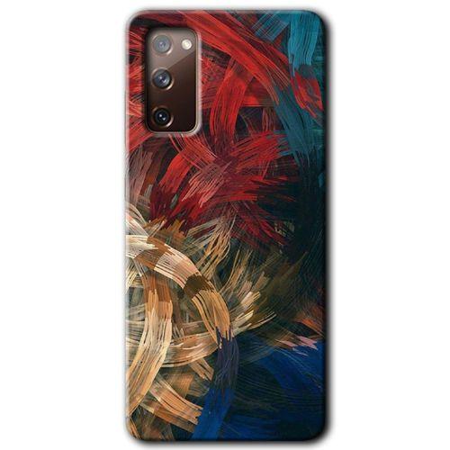 Galaxy S20 FE Kılıf HD Desen Baskılı Arka Kapak - Karma Boyalar