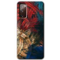 Galaxy S20 FE Kılıf HD Desen Baskılı Arka Kapak - Karma Boyalar