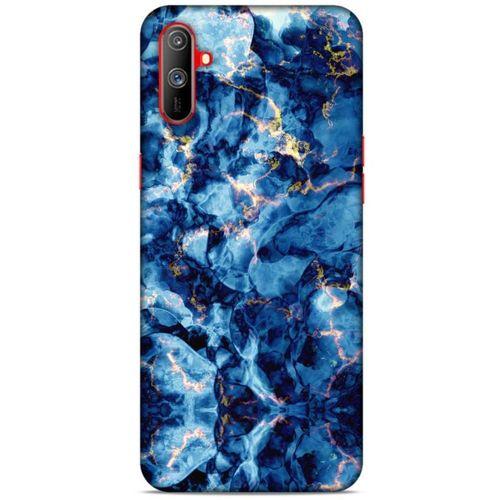 Mermer Desenli (26) Tema Tpu Silikon Kılıf Parliament Mavi Oppo Realme C3 Kılıf