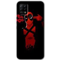 MRCİLETİSİM Tecno Pova Kılıf HD Desen Baskılı Arka Kapak+Temperli Cam - DeadPool 4