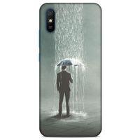 Xiaomi Redmi 9A Kılıf Depresyon (49) Ultra Silikon Kılıf Sarı Yeşil