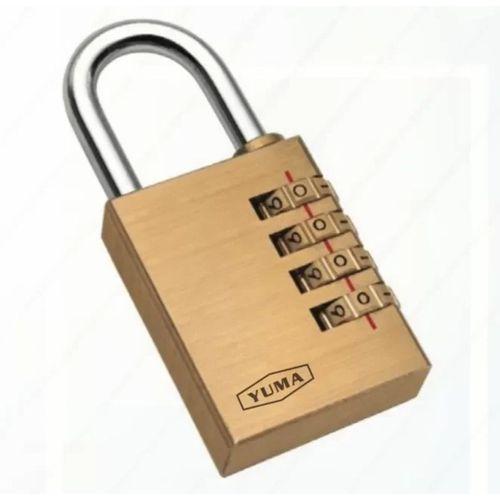 Pirinç Şifreli Asma Kilit - 3 Basamaklı 25mm