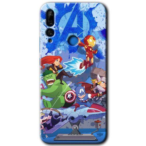 Huawei Y9 Prime 2019 Kılıf HD Desen Baskılı Arka Kapak - Avengers Cartoon