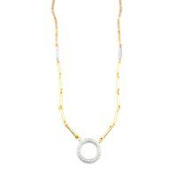 Zincirli Vip Kolye - Altın