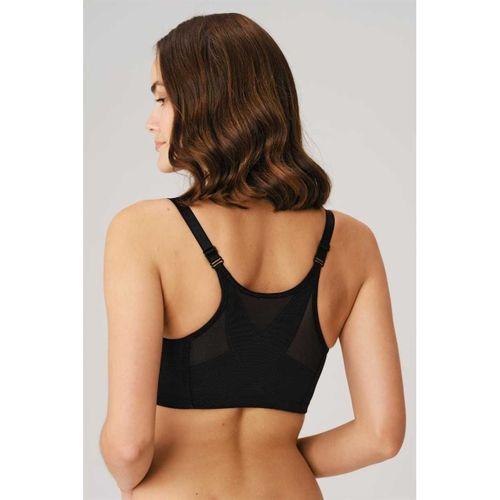 Kadın Balensiz Desteksiz Dolgusuz Geniş Askılı Toparlayıcı Önden Açılan Sırt Destekli Küçültücü Sütyen