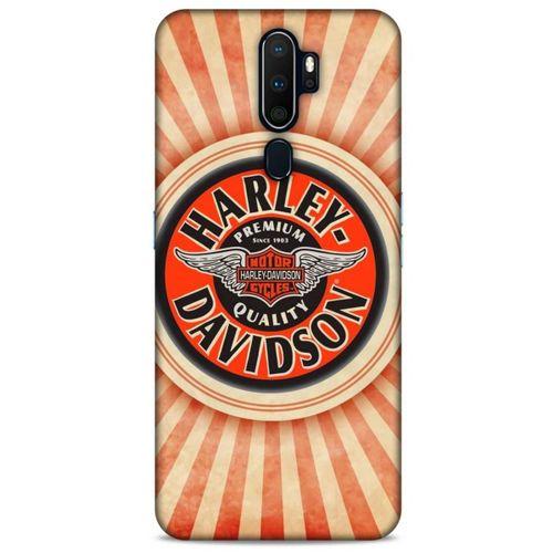 Oppo A9 2020 Uyumlu Kılıf Motorsiklet (43) Thin Fit Kılıf Harley