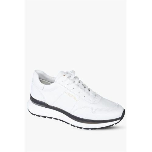 Hammer Jack Lesion Erkek Beyaz Siyah Günlük Ayakkabı