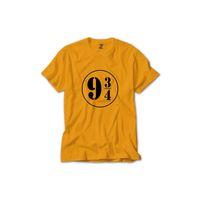 Harry Potter Peron Renkli Tişört Sarı Renkli