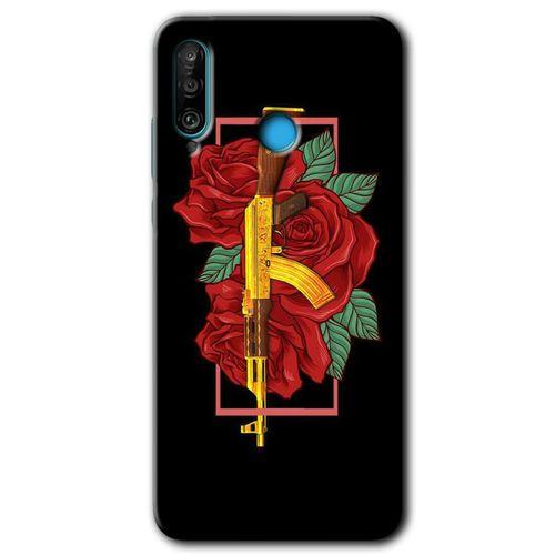 Huawei P30 Lite Kılıf Kapak - Bedel +Hayalet Ekran Yandan Gözükmez