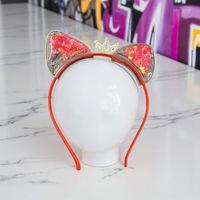 KIRMIZI KUROMİ TACI SİMLİ PULLU KUROMİ TAÇ KIRMIZI TAÇ KIRMIZI KUROMİ DOĞUM GÜNÜ KOSTÜM AKSESUARLARI