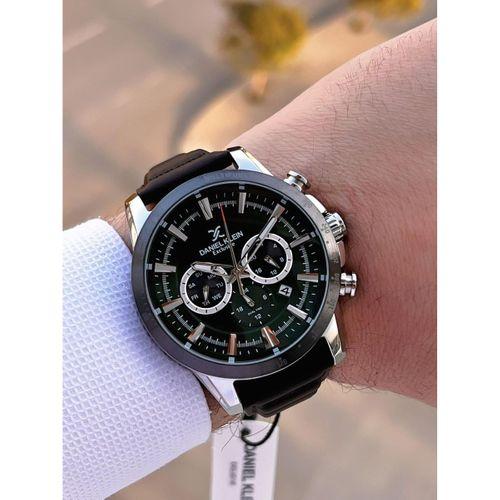 Daniel Klein Deri Kordon İç Kadran Fonksiyonları Aktif 3 Atm Suya Dayanıklı Erkek Kol Saati E14006-4