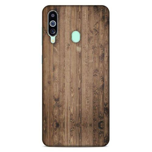 Lopard Samsung Galaxy M40 Uyumlu Kılıf Wood'X (6) Silikon Kılıf Desenli