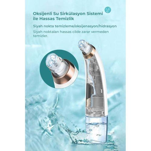 Neutron NTL-BR-06H Su Hazneli Vakumlu Yüz Siyah Nokta Temizleyici Her Cilt Tipine Uygun Şarj Edilebi