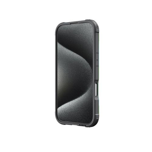 Apple iPhone 16 Pro Kılıf M-safe Şarj Özellikli Airbagli Raptic Shield Serisi Şeffaf Arka Yüzey Kapak