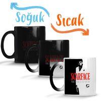 Scarface The World is Yours 2 Sihirli Kupa Bardak Porselen