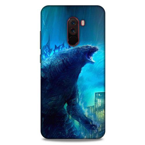 Xiaomi Pocophone F1 Kılıf Dragons (33) Hybrid Kılıf Godzilla