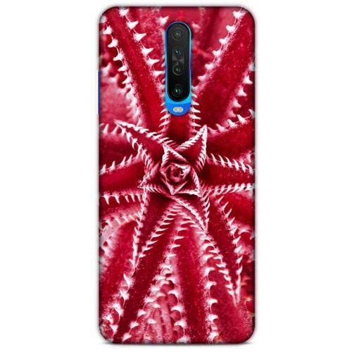 Lopard Xiaomi Redmi K30 Uyumlu Kılıf Bahar (27) Tasarımlı Kılıf Kırmızı