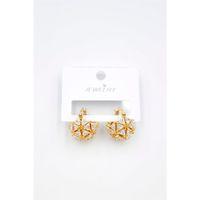 Baget Çanta Küpe - Altın