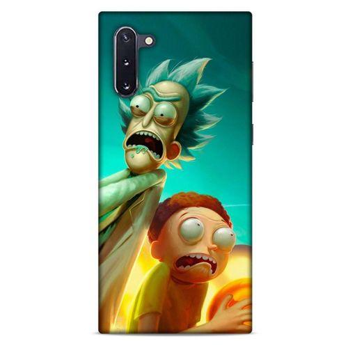 Samsung Galaxy Note 10 Uyumlu Kılıf Rick And Morty (24) Darbe Emici Kılıf Frank Palicky