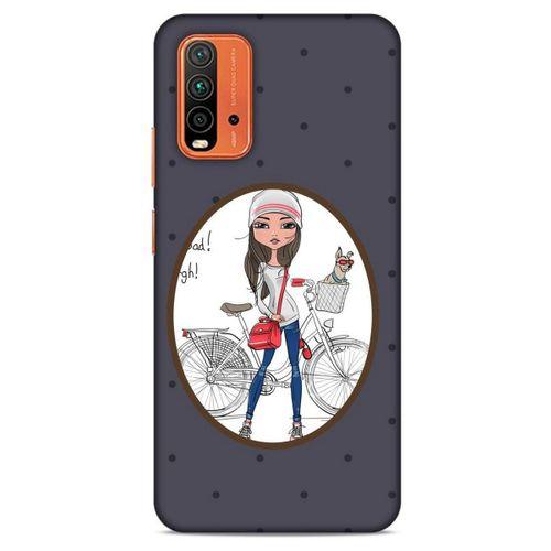 Lopard Xiaomi Redmi 9T Uyumlu Kılıf Sokak Modası (56) Silikon Kılıf