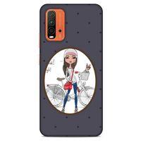 Lopard Xiaomi Redmi 9T Uyumlu Kılıf Sokak Modası (56) Silikon Kılıf
