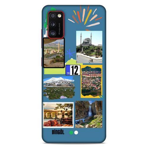 Lopard Samsung Galaxy A41 Uyumlu Kılıf Şehirli ※ (12) Bingöl Koruyucu Silikon