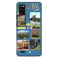 Lopard Samsung Galaxy A41 Uyumlu Kılıf Şehirli ※ (12) Bingöl Koruyucu Silikon