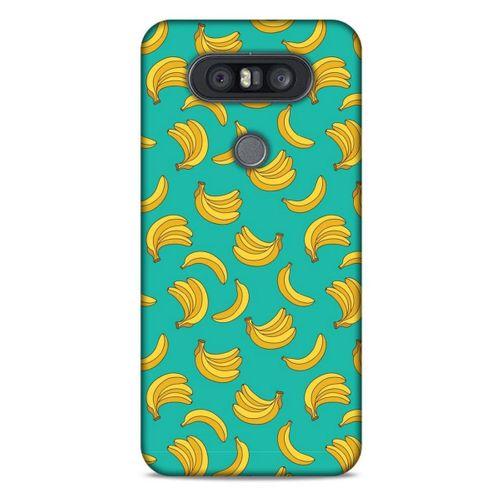Frutix Muz 02 LG K41S - K51S Kılıf Desenli Silikon