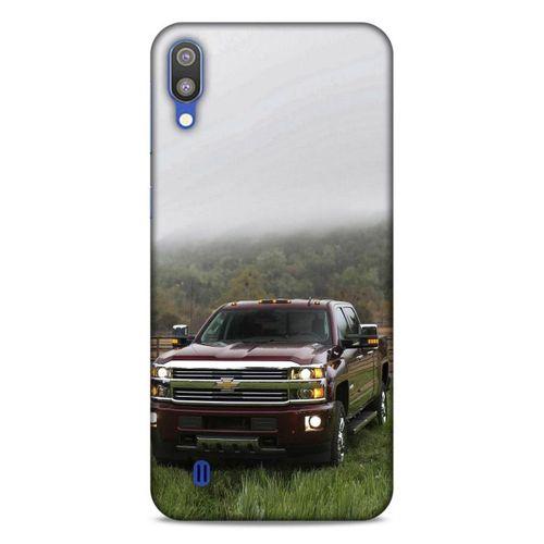 Lopard Samsung Galaxy M10 Uyumlu Kılıf PickUpX (35) Fit Design Kılıf Bordo