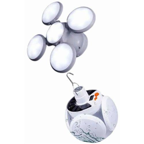 5 Kanatlı Bahçe Aydınlatma Led Askılı Solar Güneş Enerji Usb Sarjlı