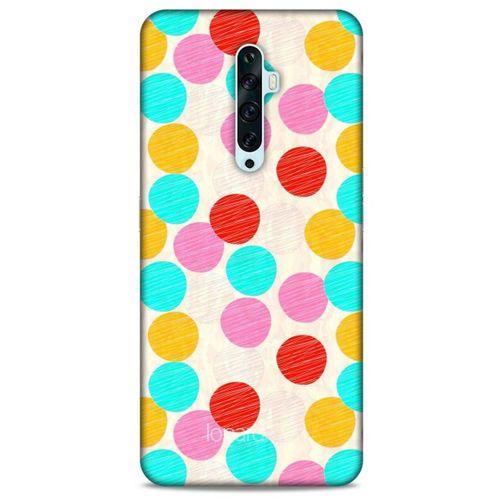 Oppo Reno 2z Kılıf Pastel Renkler (30) Silicone Case Turkuaz Pembe