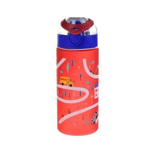 NOKİ SU MATARASI TRİTAN AUTO KAPAK SOFT TOUCH TUTMA APARATLI 500 ml ( Model-3 )