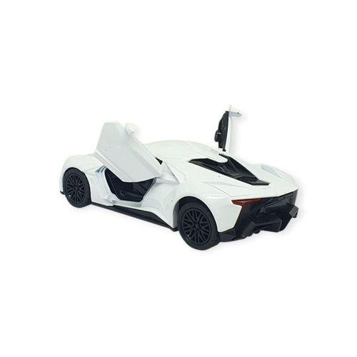 Çek Bırak Metal Arabalar 13 cm - SR2210- Beyaz