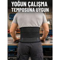 Bel Destek Korsesi Çift Sıkma Bantlı Ayarlanabilir Elastik Bel Kemeri